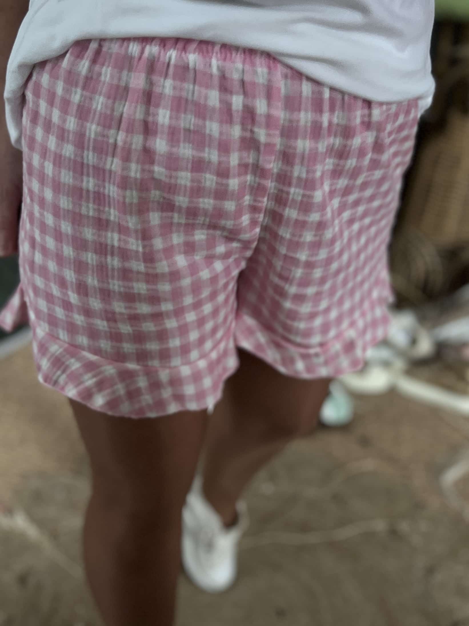 Short vichy rose – Image 3