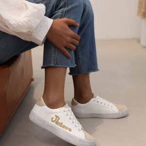 Basket CDS j’adore beige