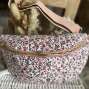 Sac banane Liberty rose