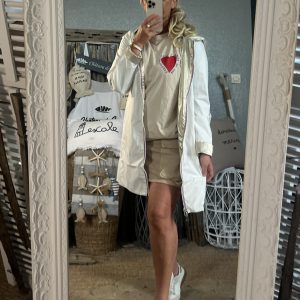 Trench coat blanc or réversible