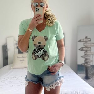 T-shirt bear menthe