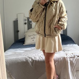 Veste matelassée gold