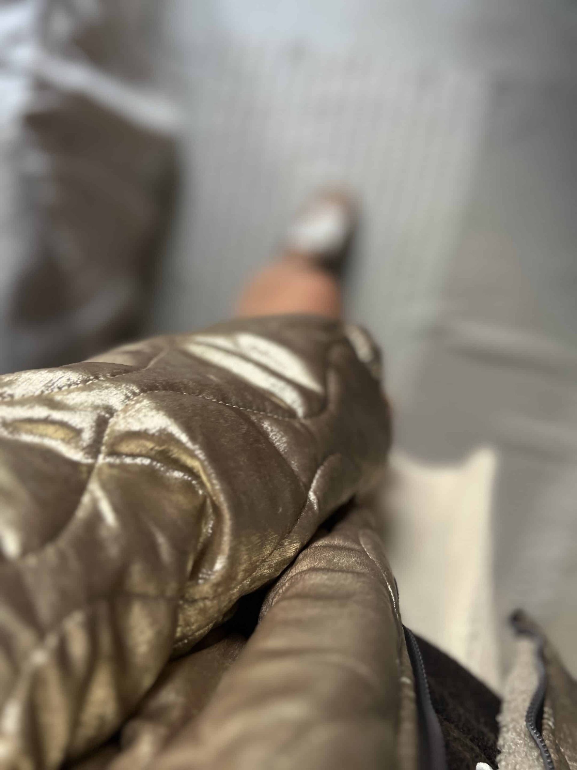 Veste matelassée gold – Image 5