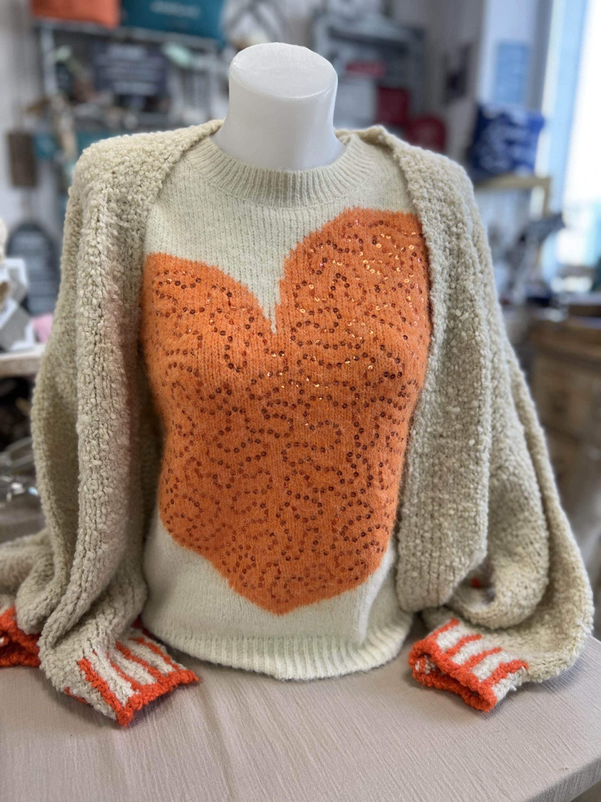 Veste sans manches marron – Image 4