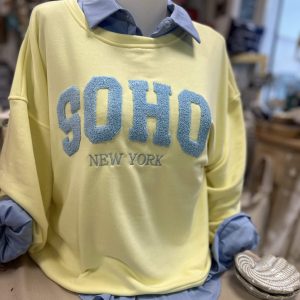 Sweat Soho jaune