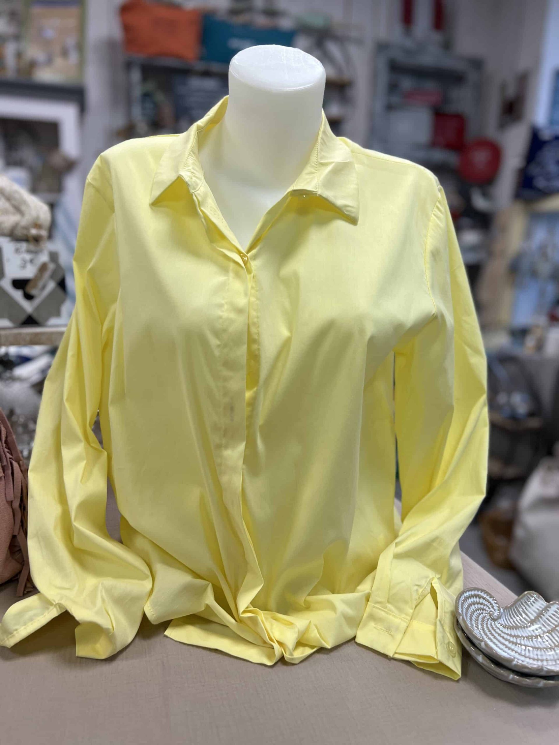 Chemise Elsa jaune – Image 4