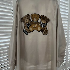 Chemise bear beige