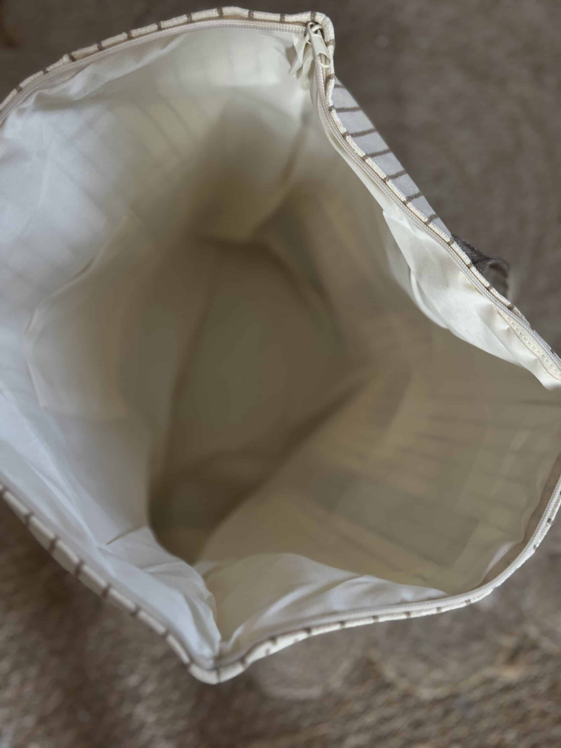 Cabas rayĆ© beige ā Image 3