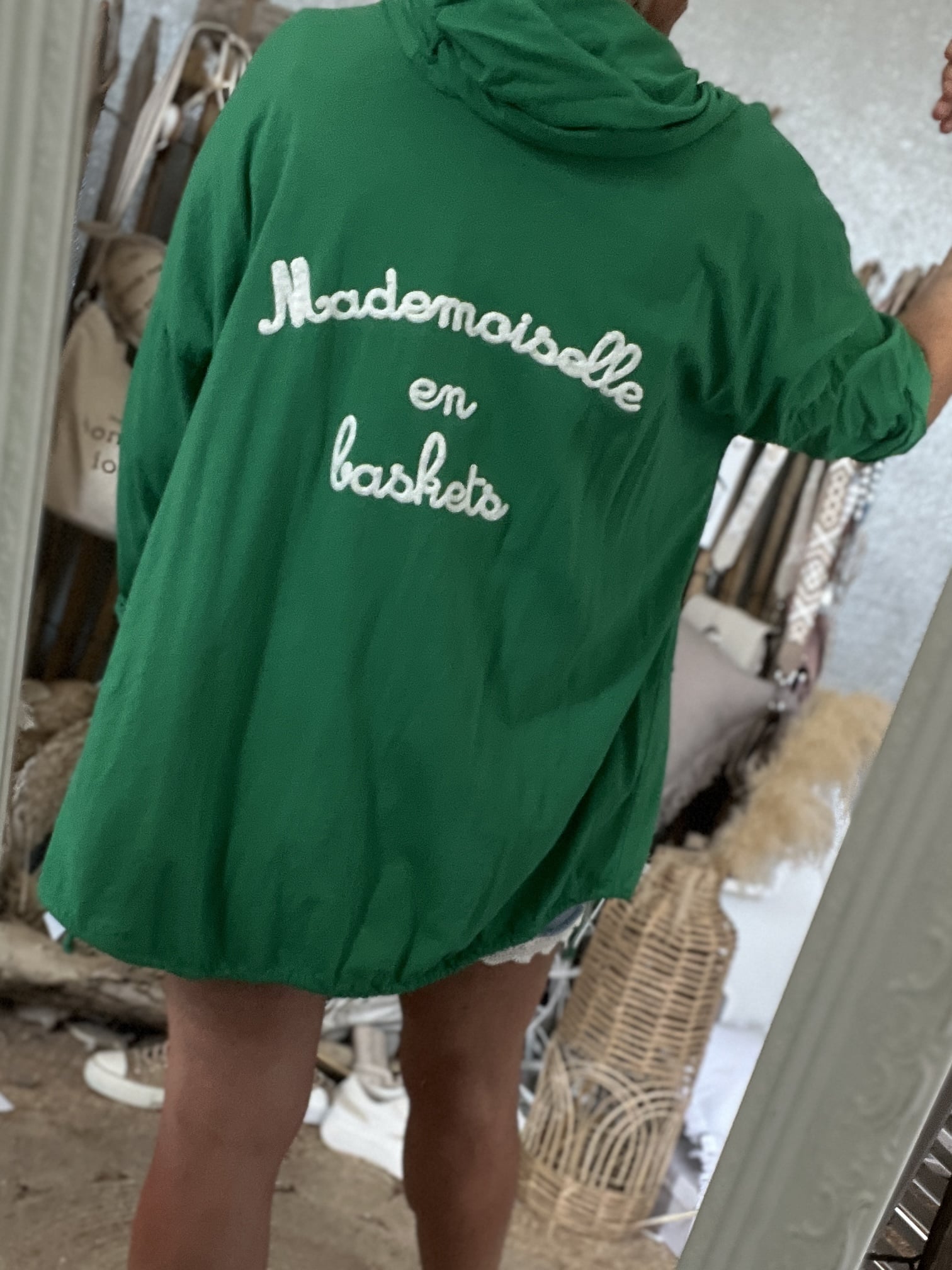 Veste CDS verte Melle – Image 4