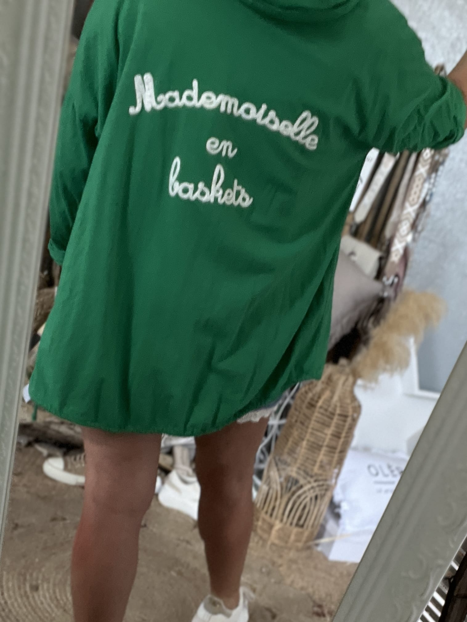 Veste CDS verte Melle – Image 3