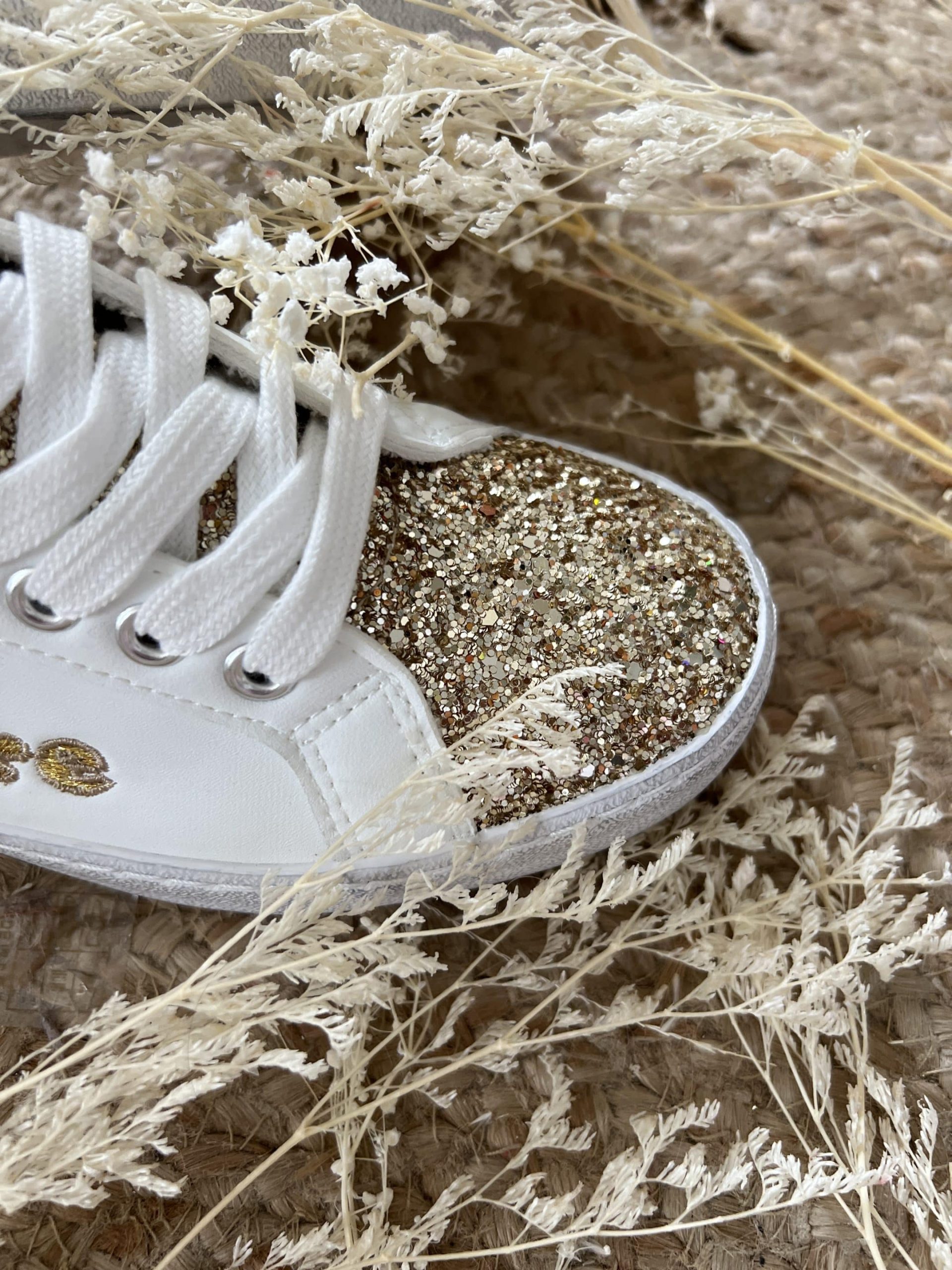 Basket CDS j’adore dorée – Image 8