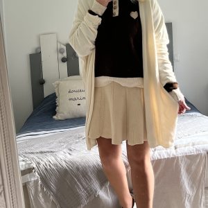 Gilet long étoile dos