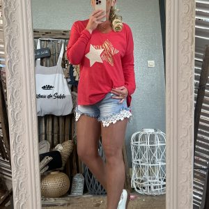 Top cds star framboise