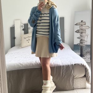 Gilet star bleu jean