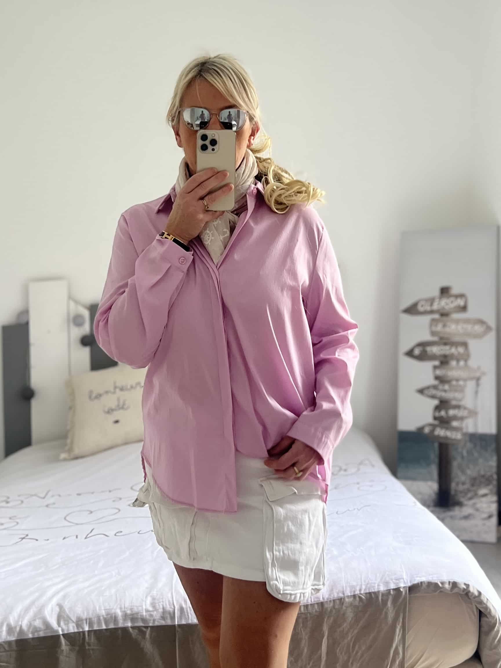 Chemise Elsa Lilas – Image 3