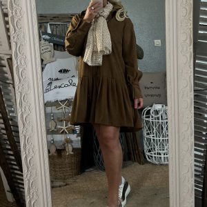 Robe velours choco
