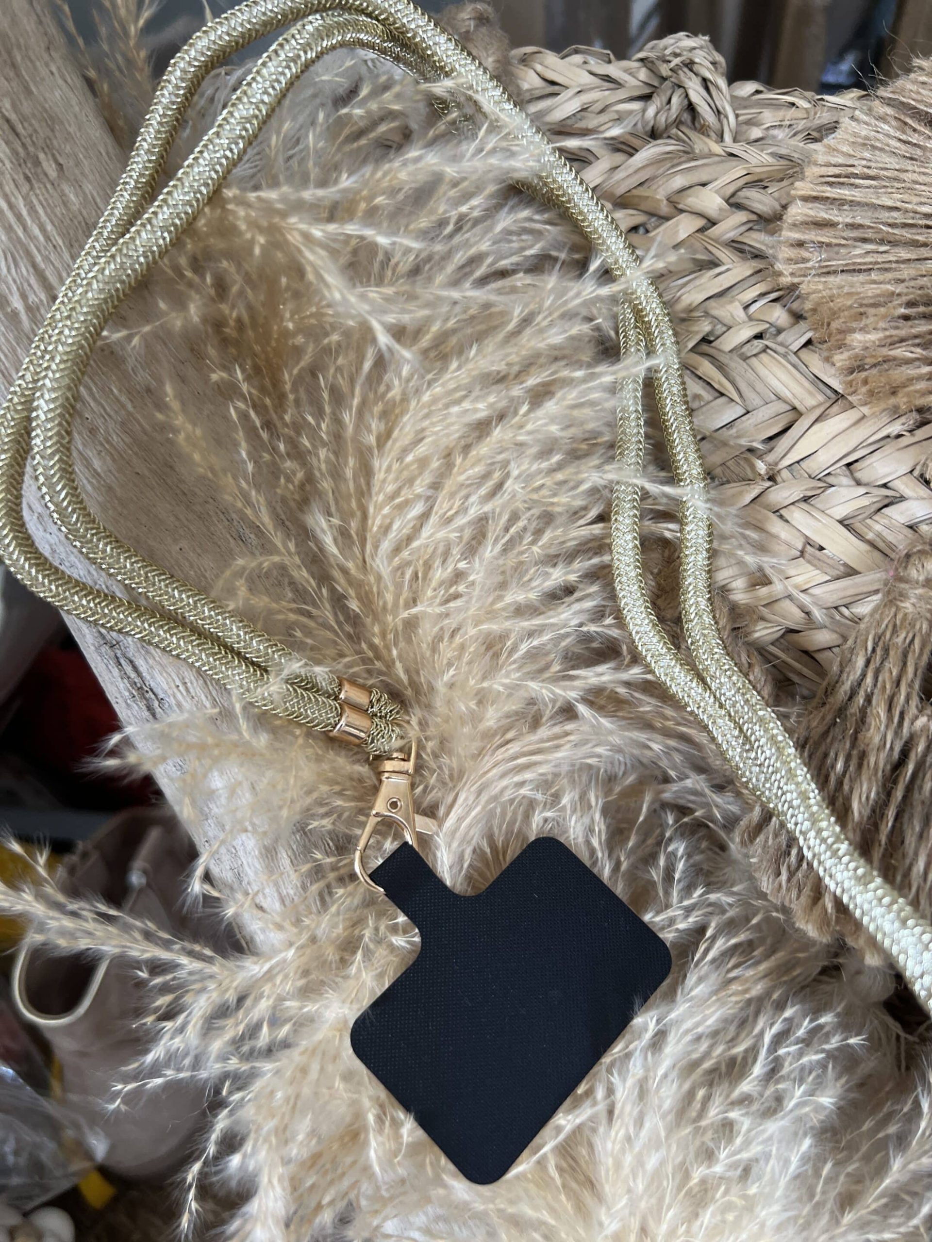 Bandoulière portable doré – Image 6