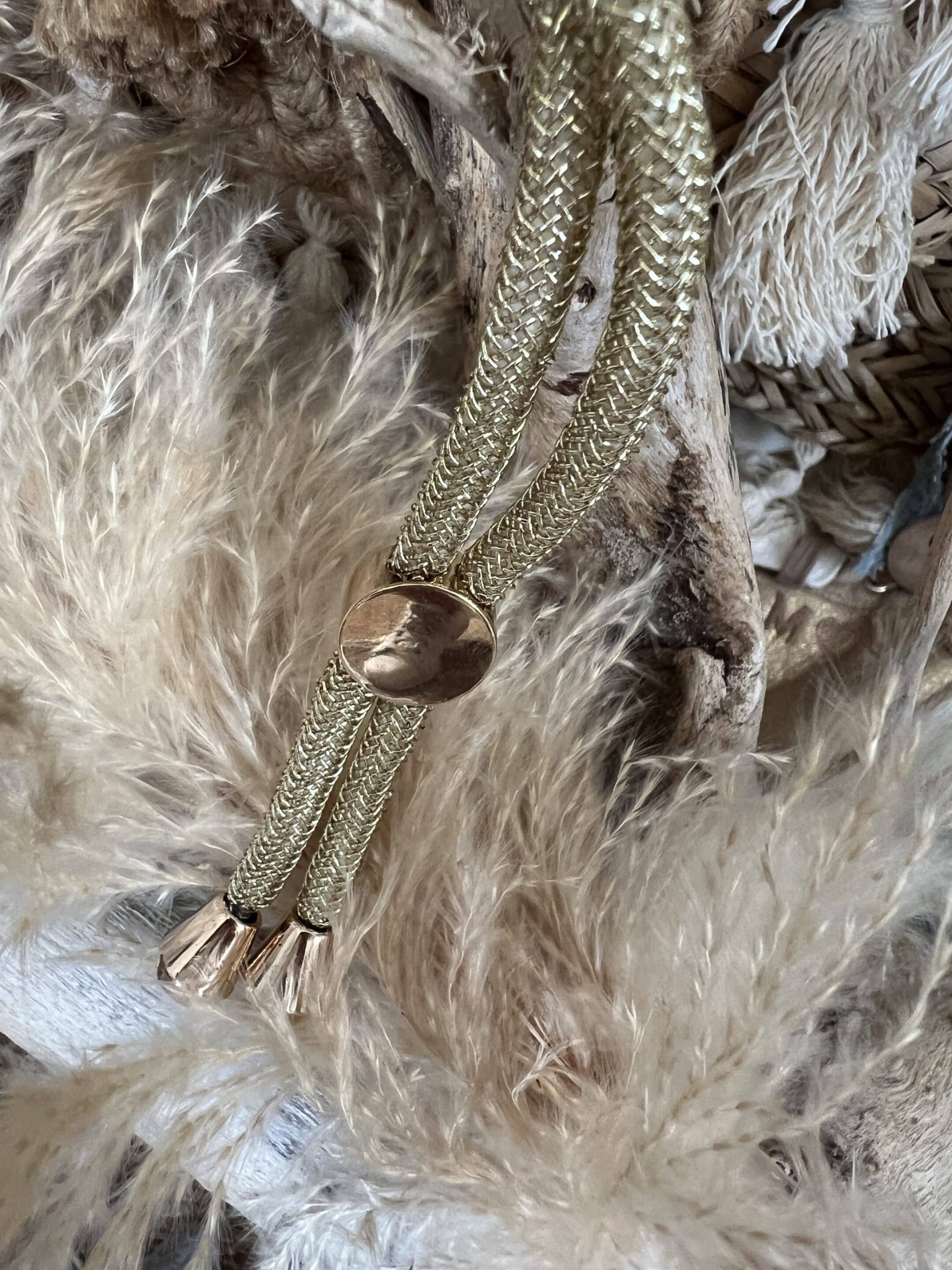 Bandoulière portable doré – Image 9