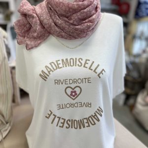 T-shirt Melle blanc T 40/46