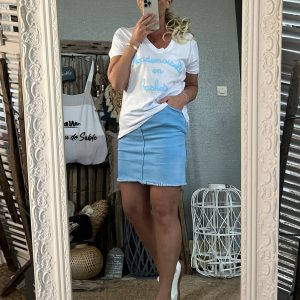 Jupe Berenice bleu