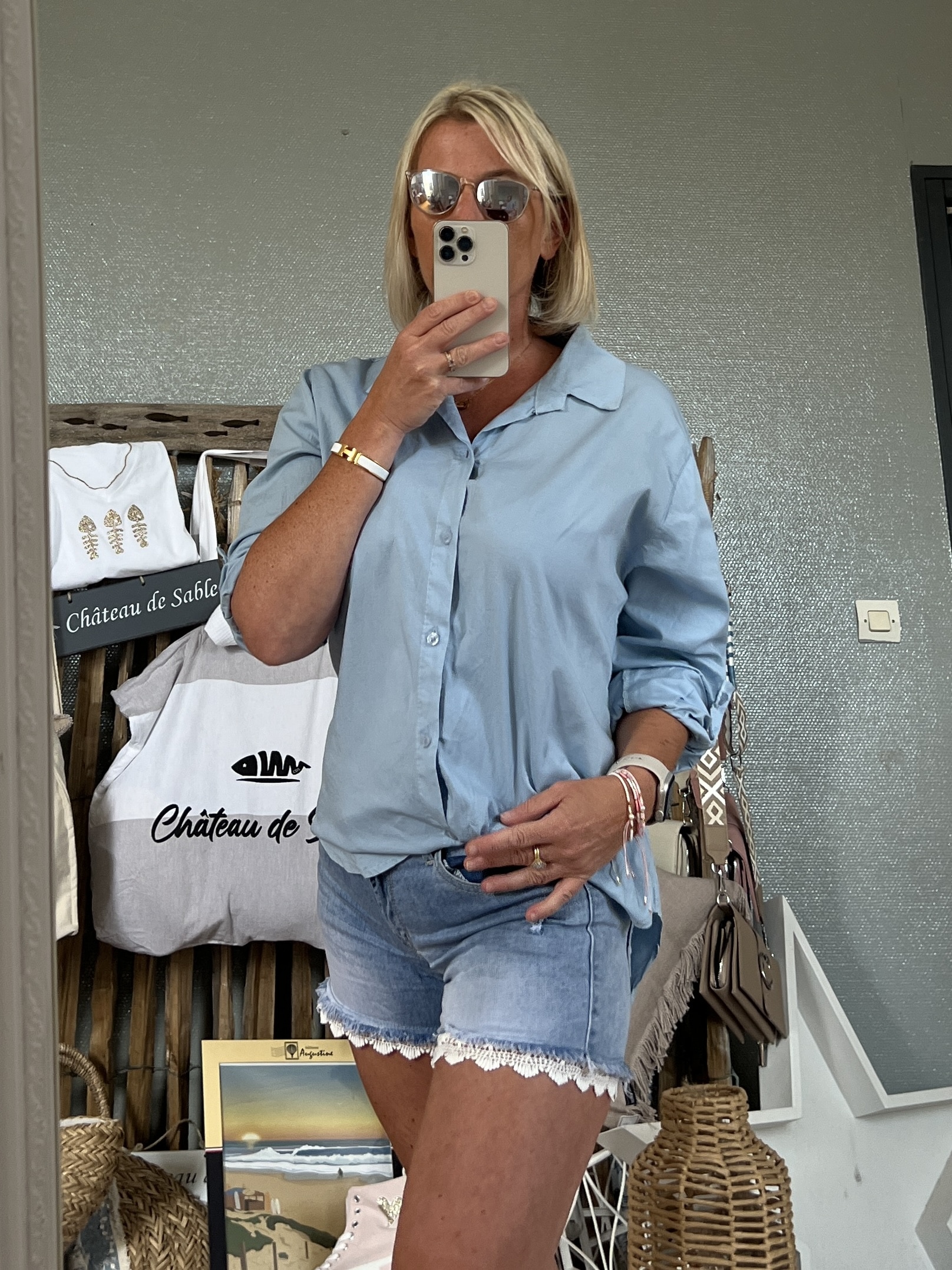 Chemise baby blue – Image 3
