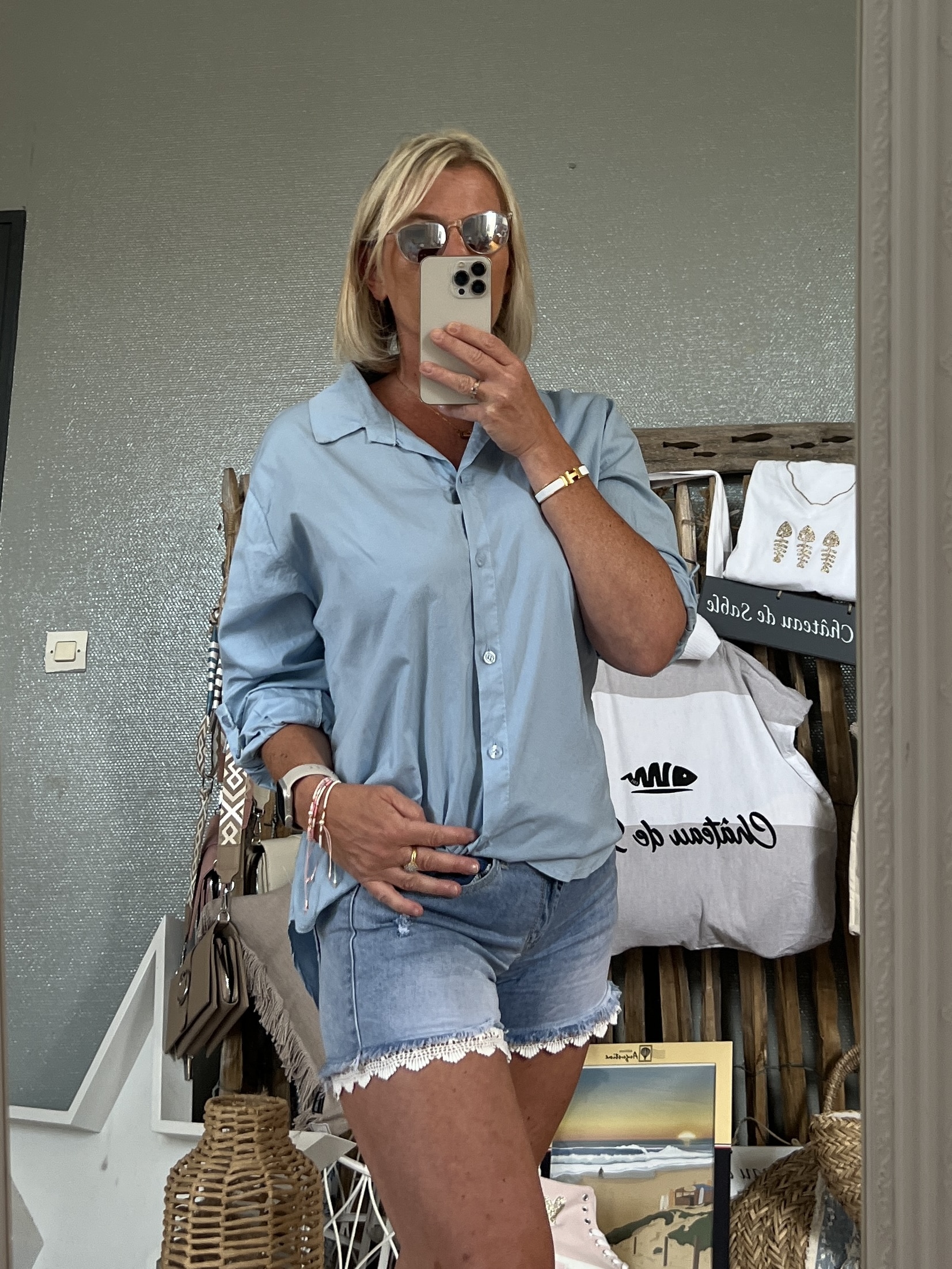 Chemise baby blue – Image 4