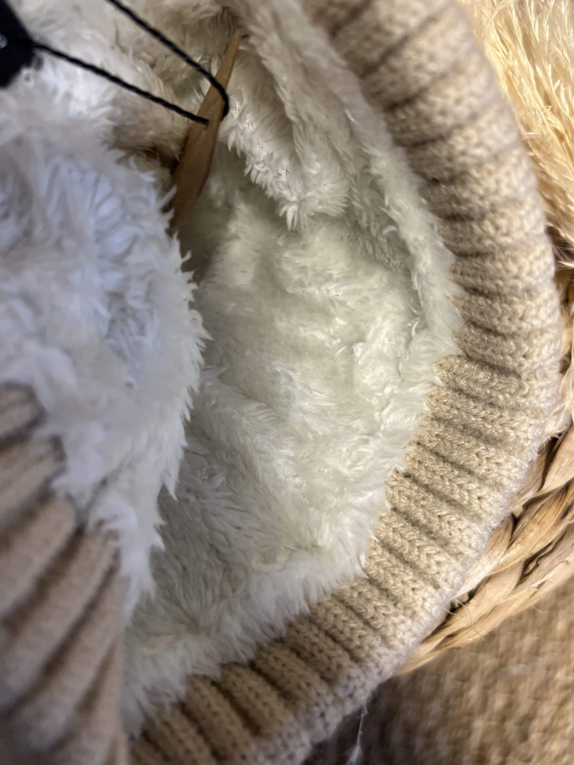 Bonnet écru lurex – Image 3