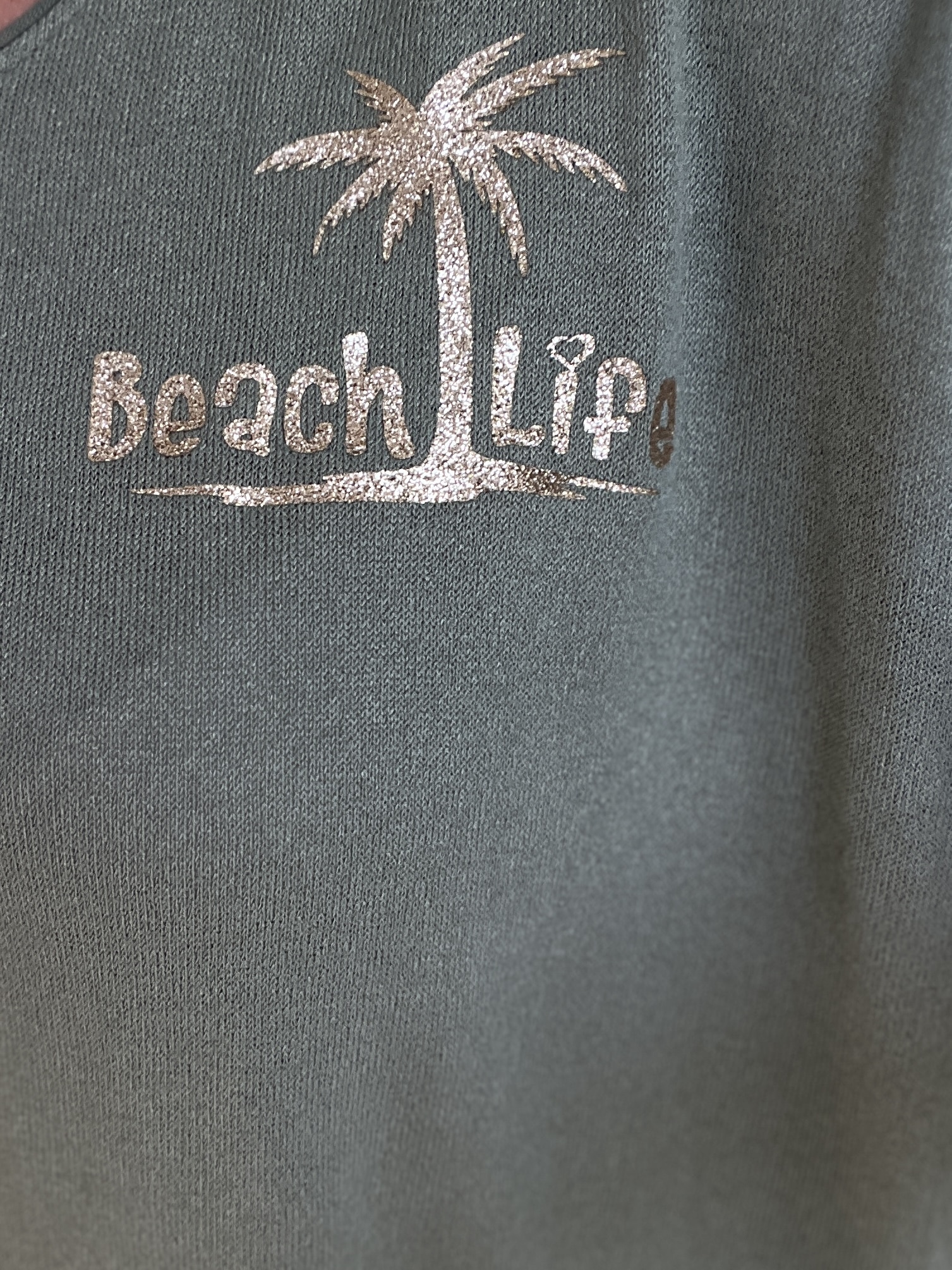 T-shirt Beach Life kaki T40/46 – Image 7