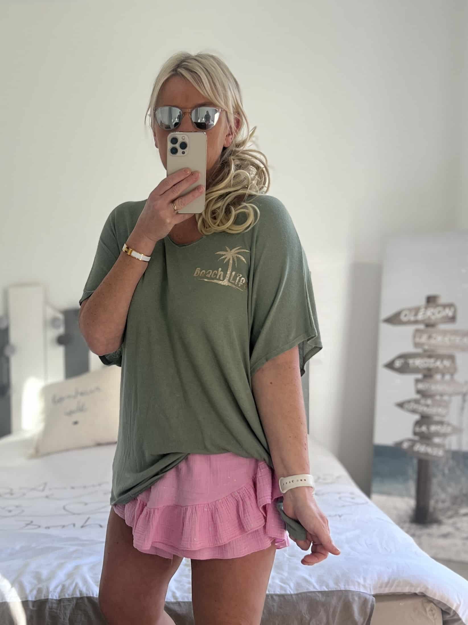 T-shirt Beach Life kaki T40/46 – Image 6