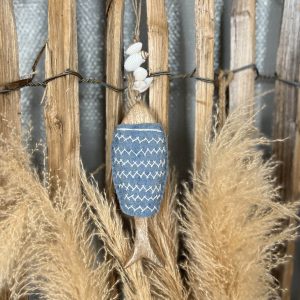 Pampille poisson bleu