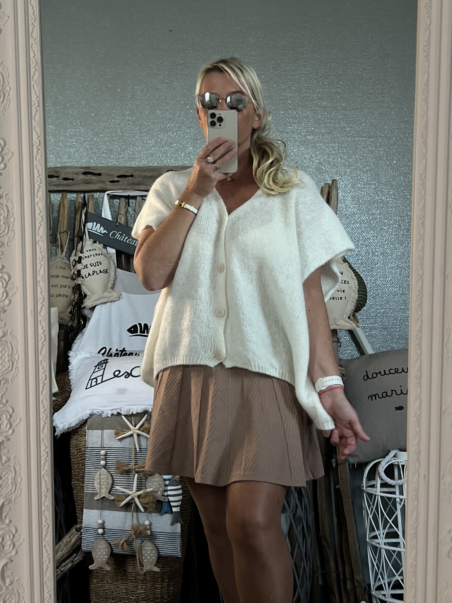 Gilet écru – Image 3