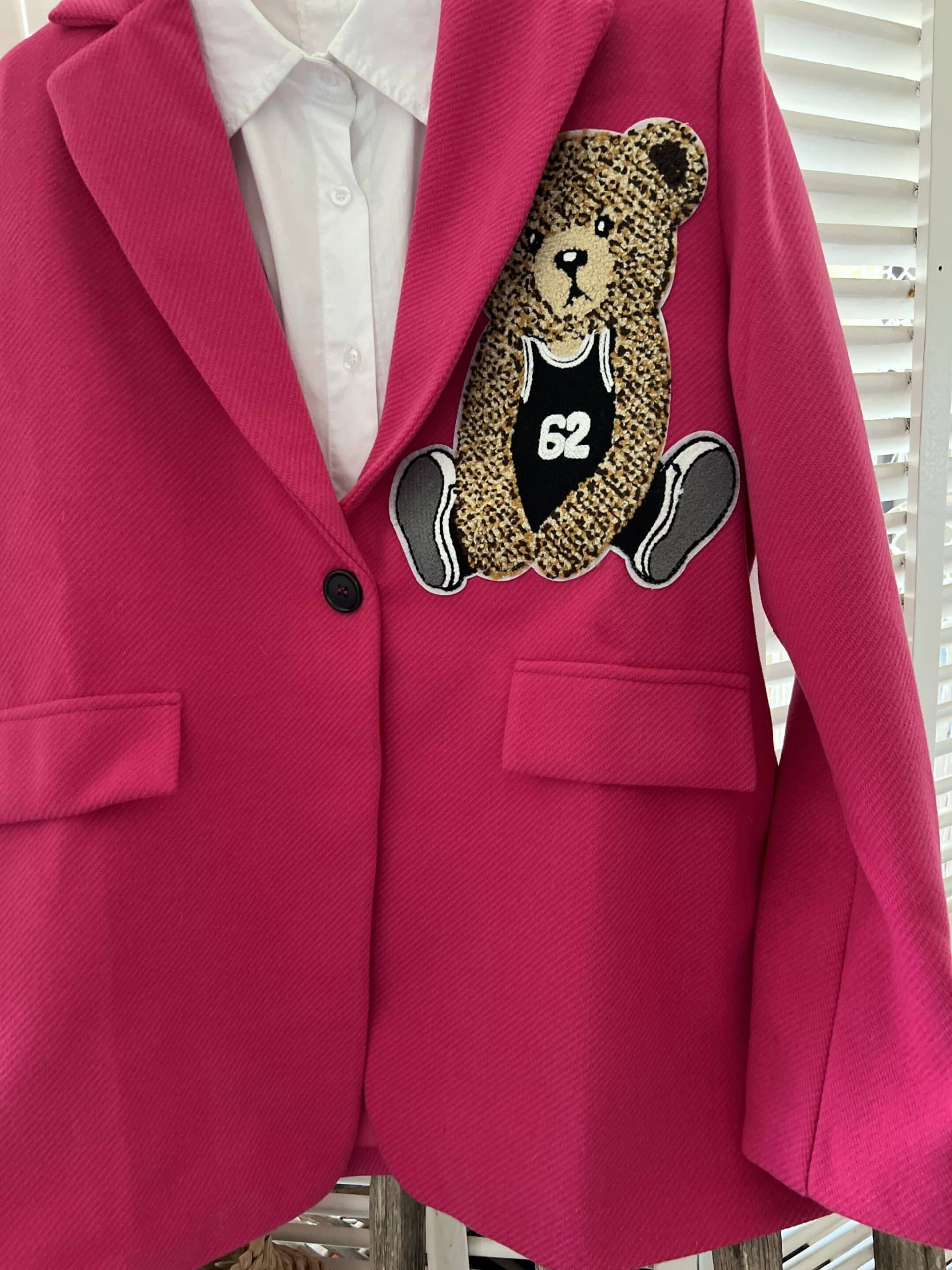 Blazer chevrons fushia – Image 4
