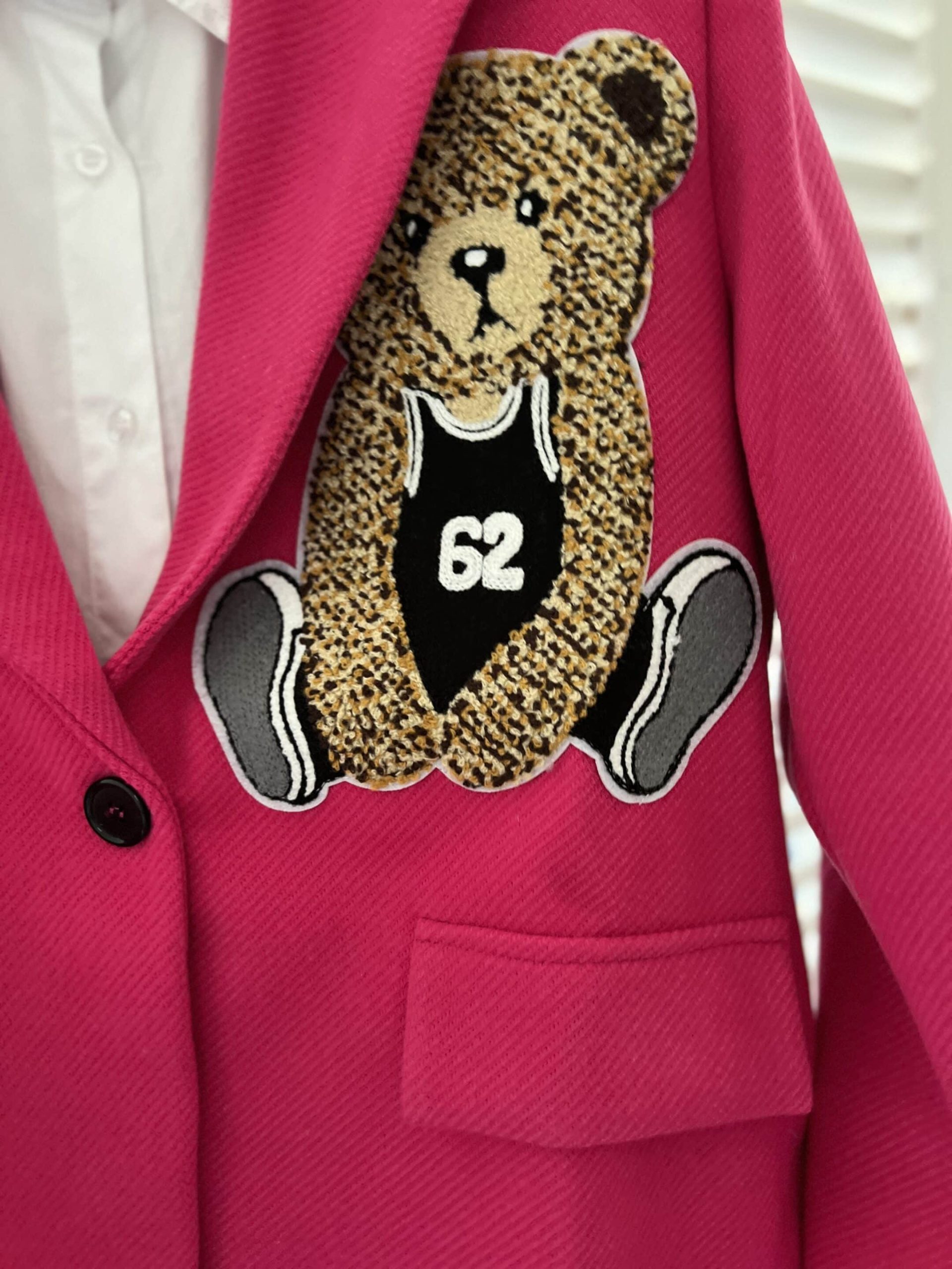 Blazer chevrons fushia – Image 5