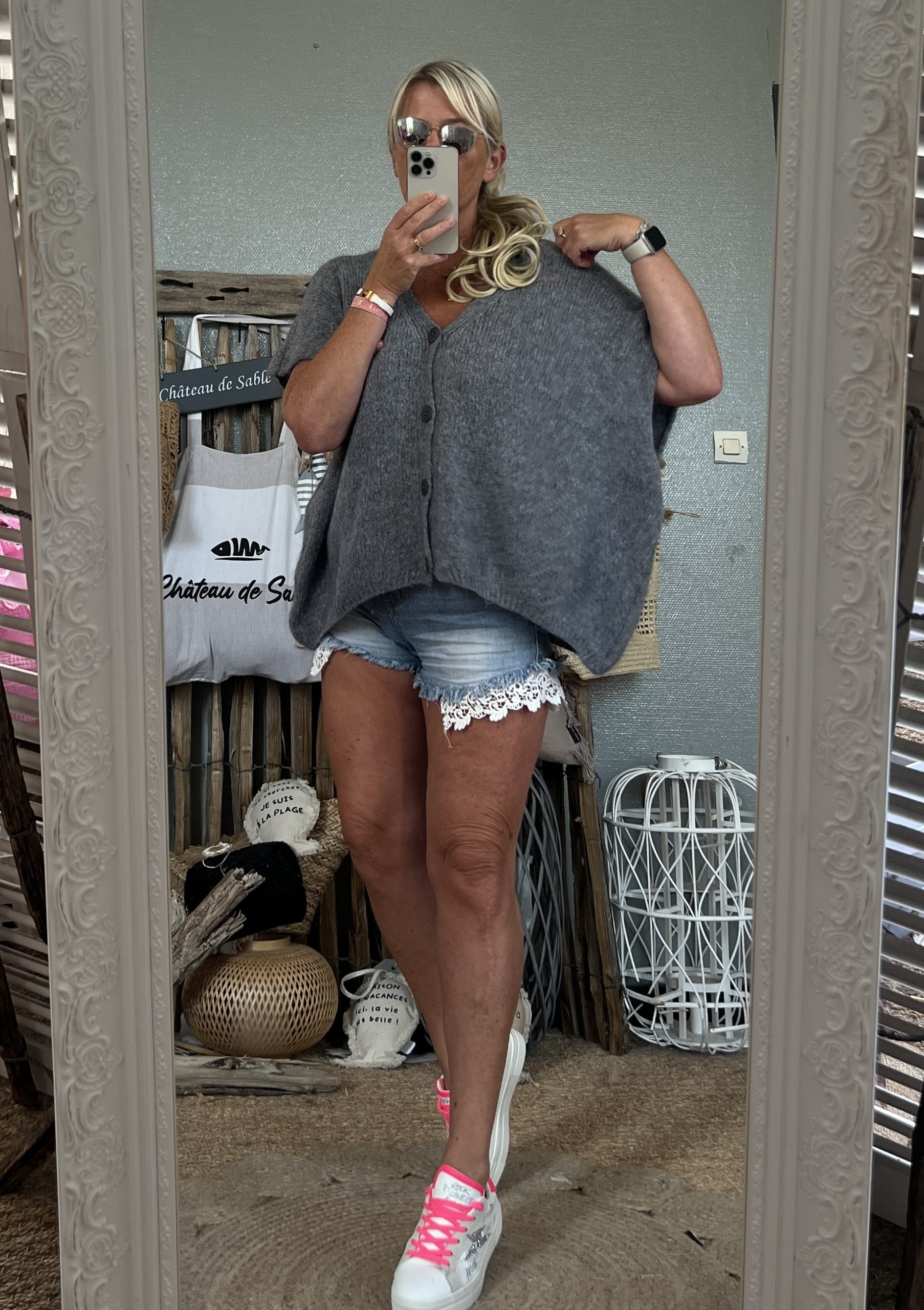 Gilet gris fluo 36/48 – Image 4