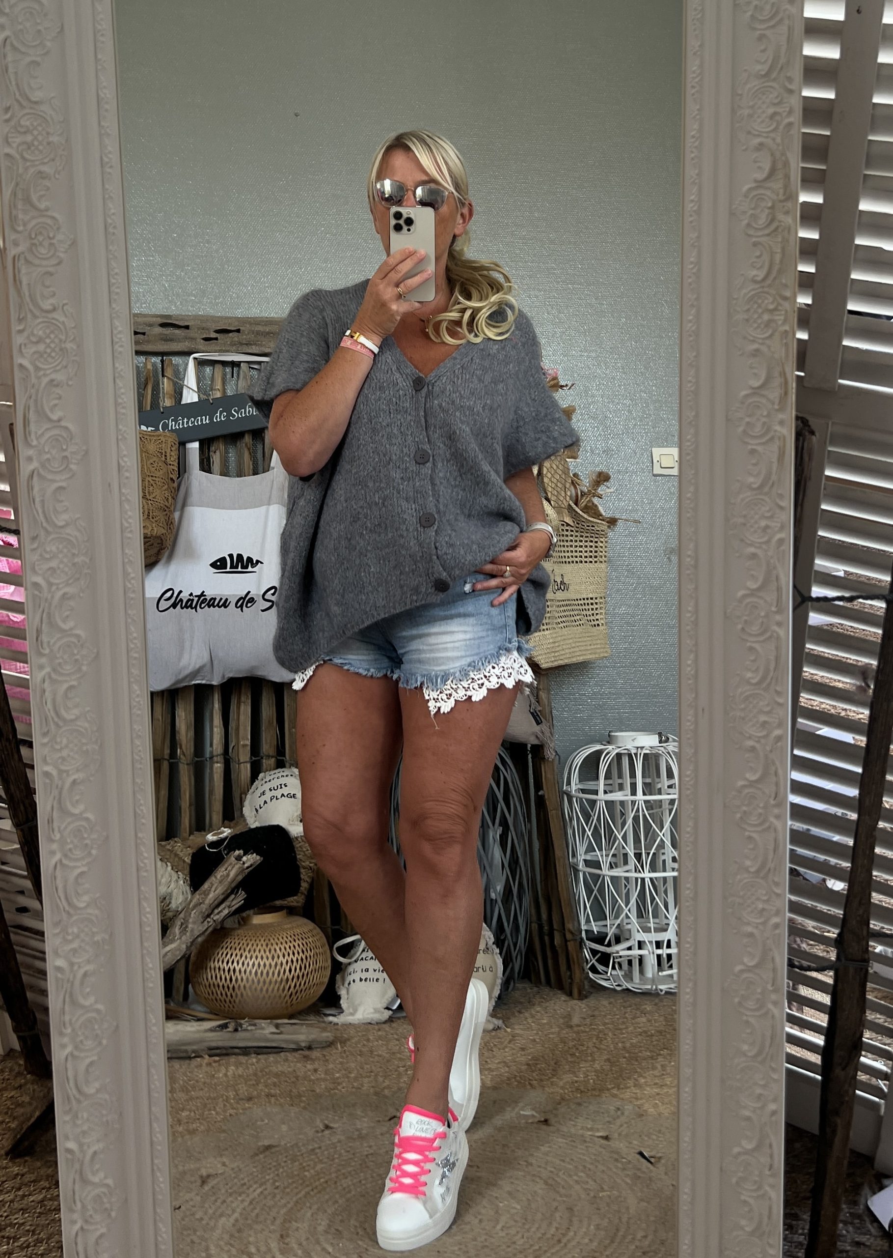 Gilet gris fluo 36/48 – Image 6