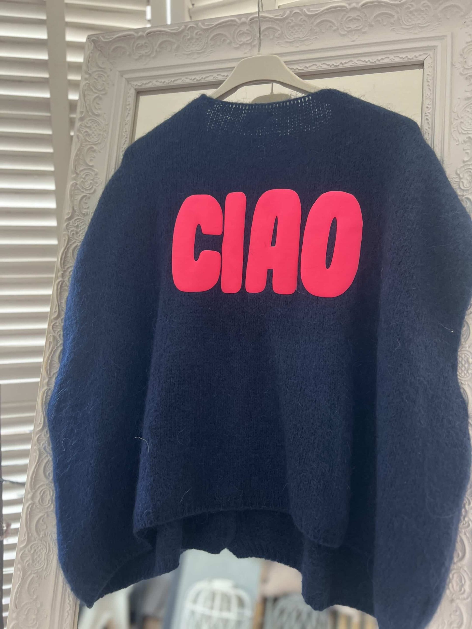 Gilet marine fluo lurex 36/48 – Image 6