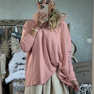 Pull rose oversize