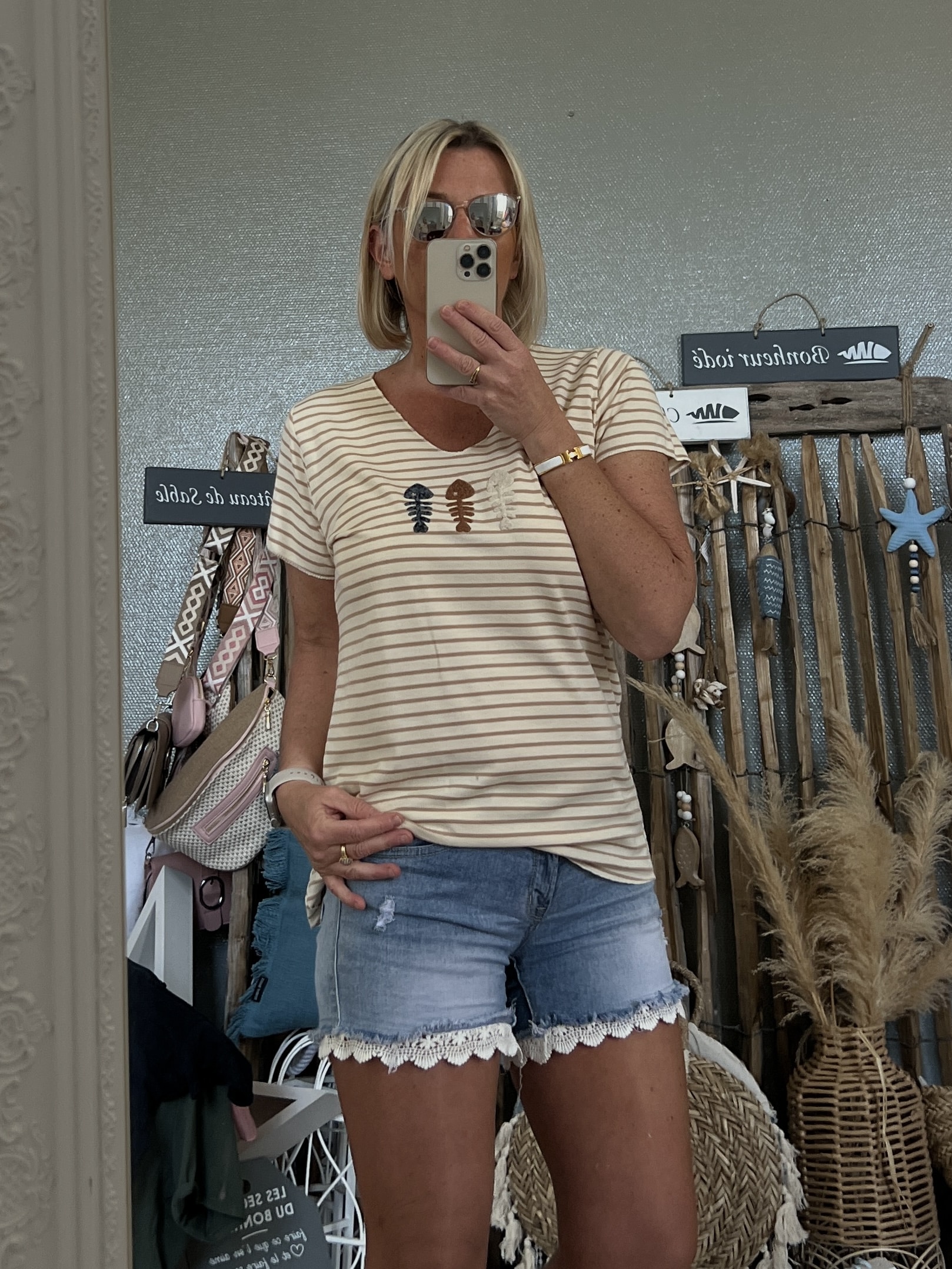 Marinière trio beige – Image 3