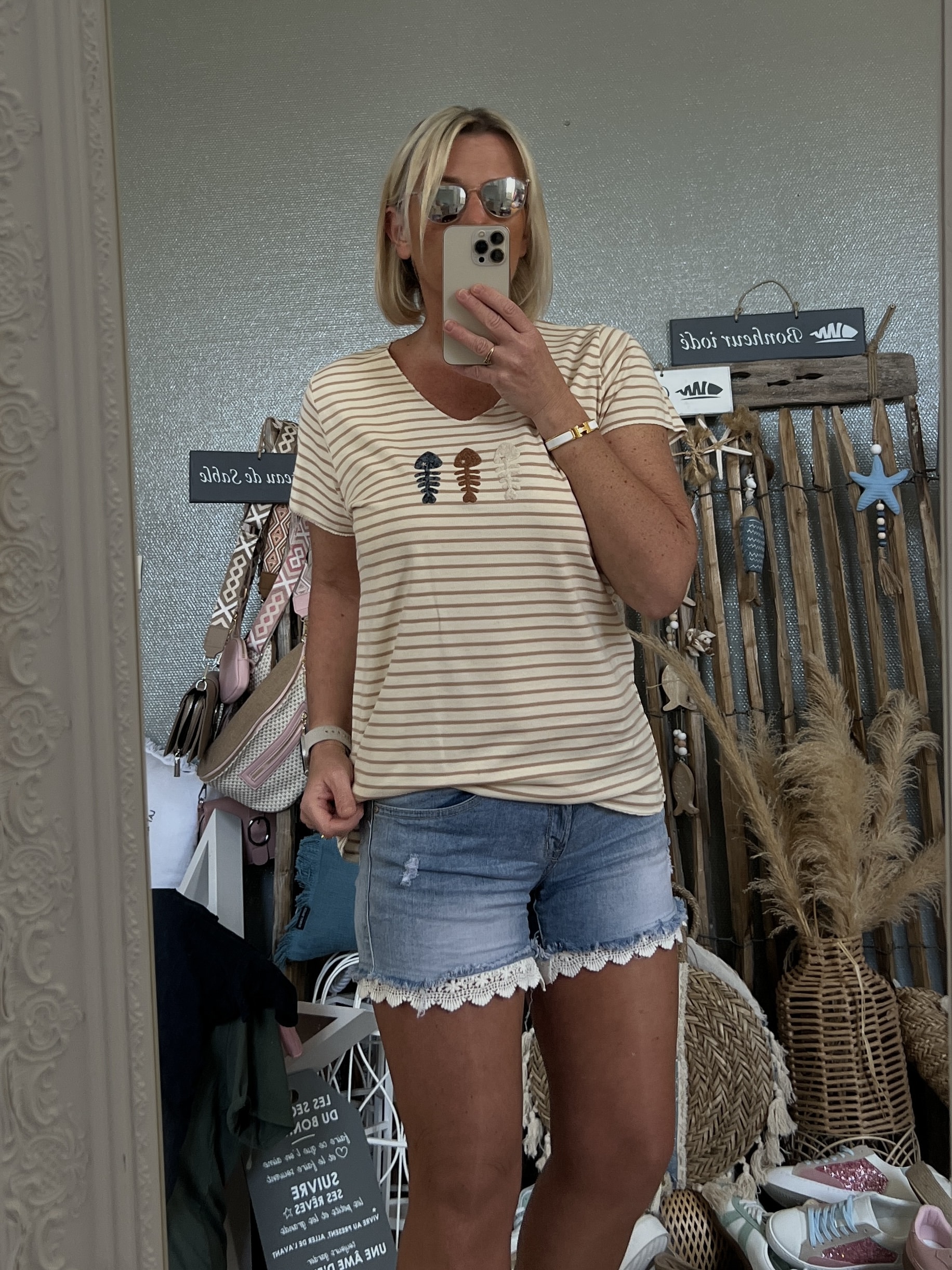 Marinière trio beige – Image 5