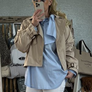 Blouson beige