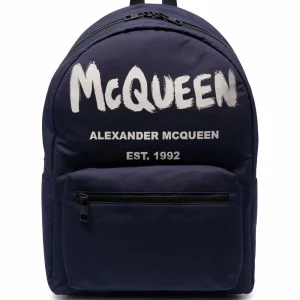 Alexander McQueen Sac à dos Metropolitan à graffiti ERREUR STOCK