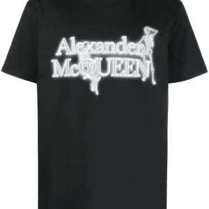Alexander Mc Queen - T-shirt black and White