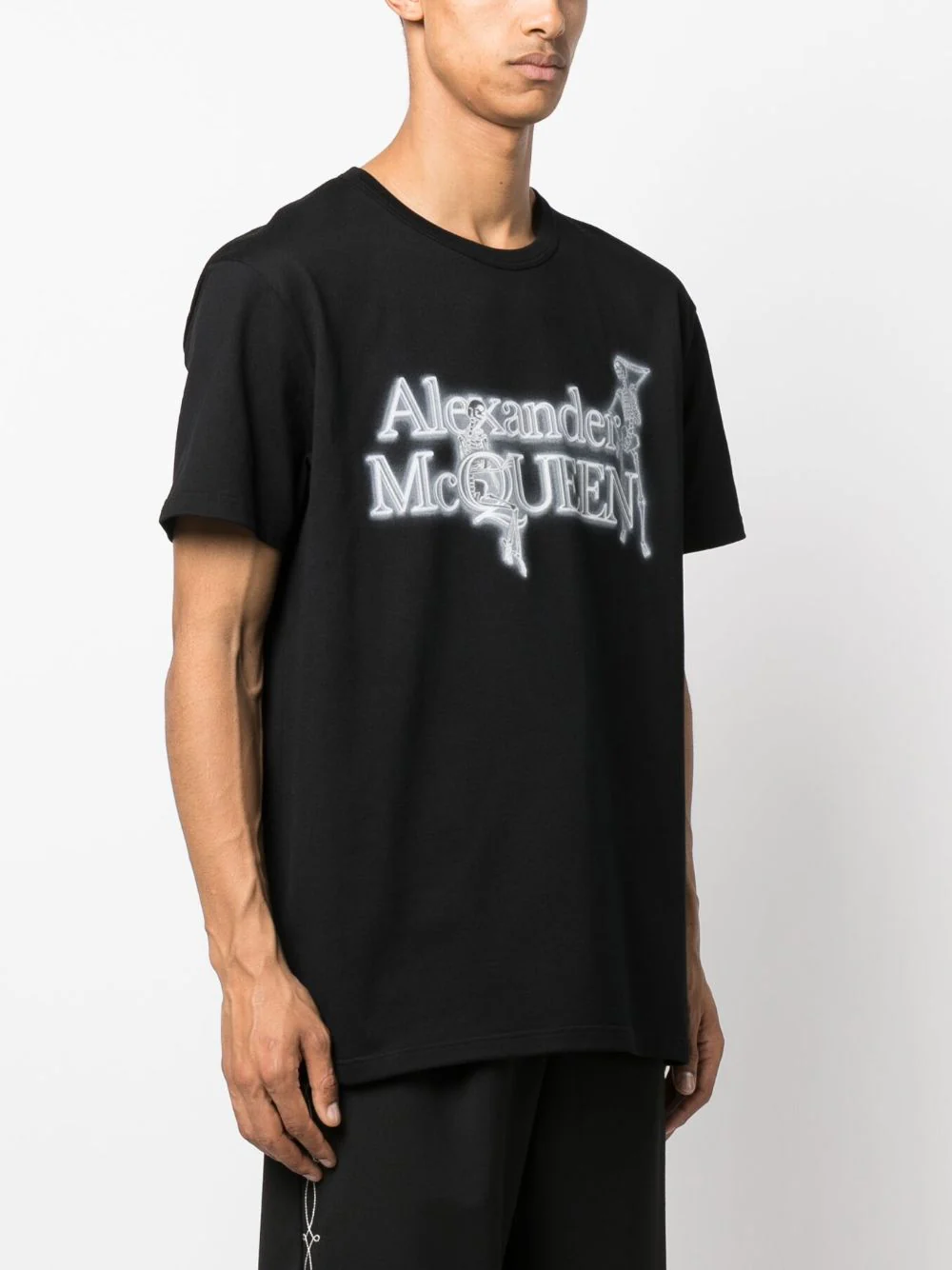 Alexander Mc Queen - T-shirt black and White – Image 4