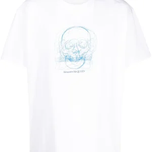 Alexander Mc Queen - T-shirt Skull à imprimé graphique