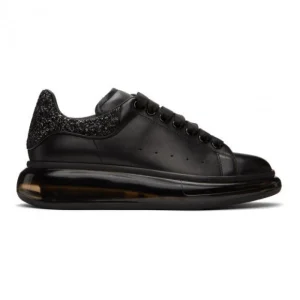 Alexander McQueen - Baskets Black Glitter