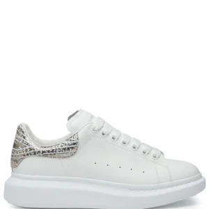 Alexander McQueen Baskets Oversized Argenté