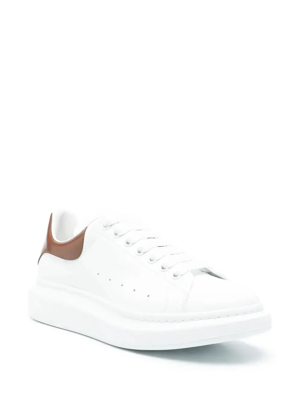 ALEXANDER MCQUEEN - baskets Oversized blanc marron – Image 4