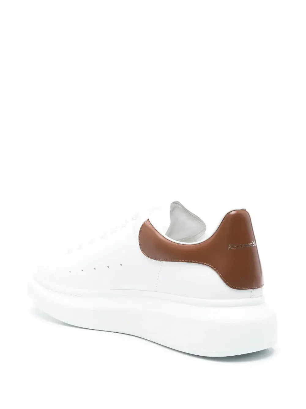 ALEXANDER MCQUEEN - baskets Oversized blanc marron – Image 3