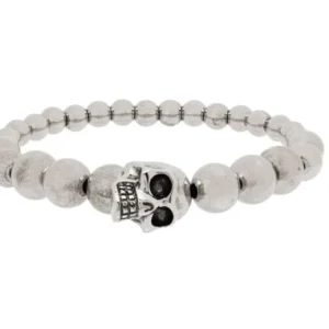 ALEXANDER MCQUEEN - Beaded skull motif bracelet