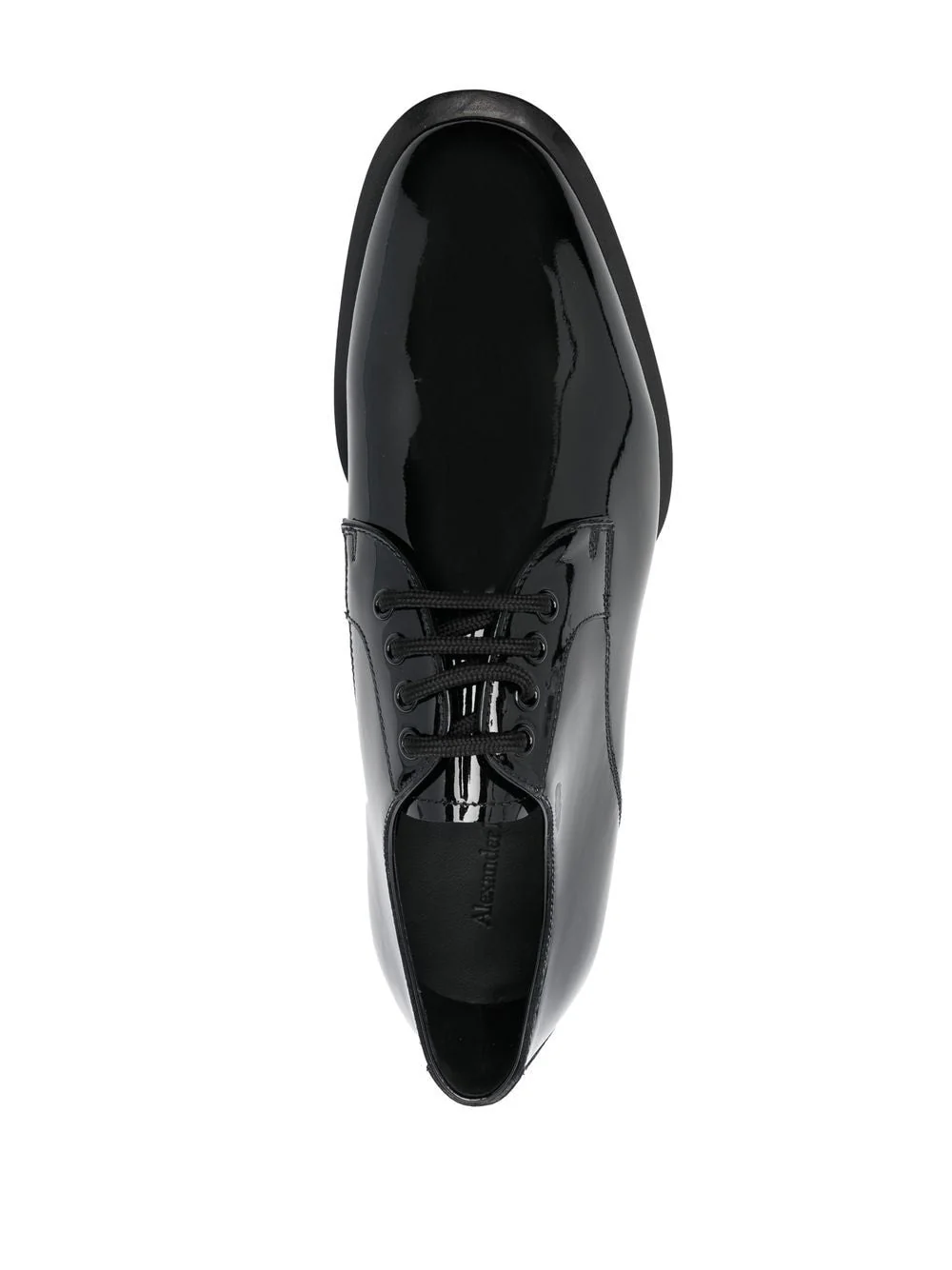 Alexander McQueen Chaussures oxford en cuir verni – Image 5